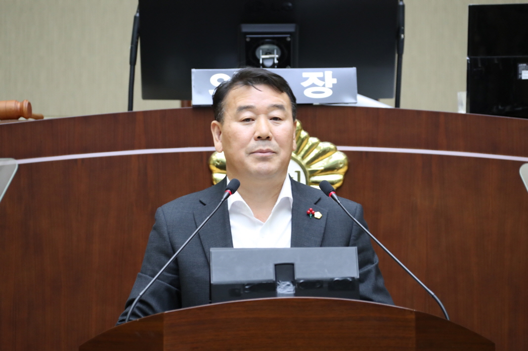 제 294회 정례회 5분발언 &#8211; 안한영 의원(청룡동, 중앙동)